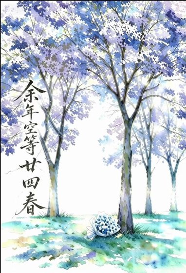 余年空等廿四春
